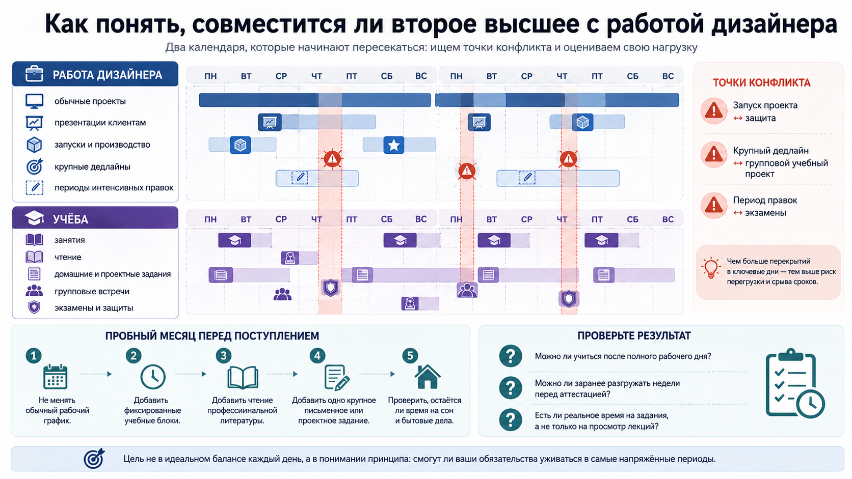 Как совместить второе высшее с работой дизайнером